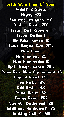 Battle-Worn Arms of Vecna